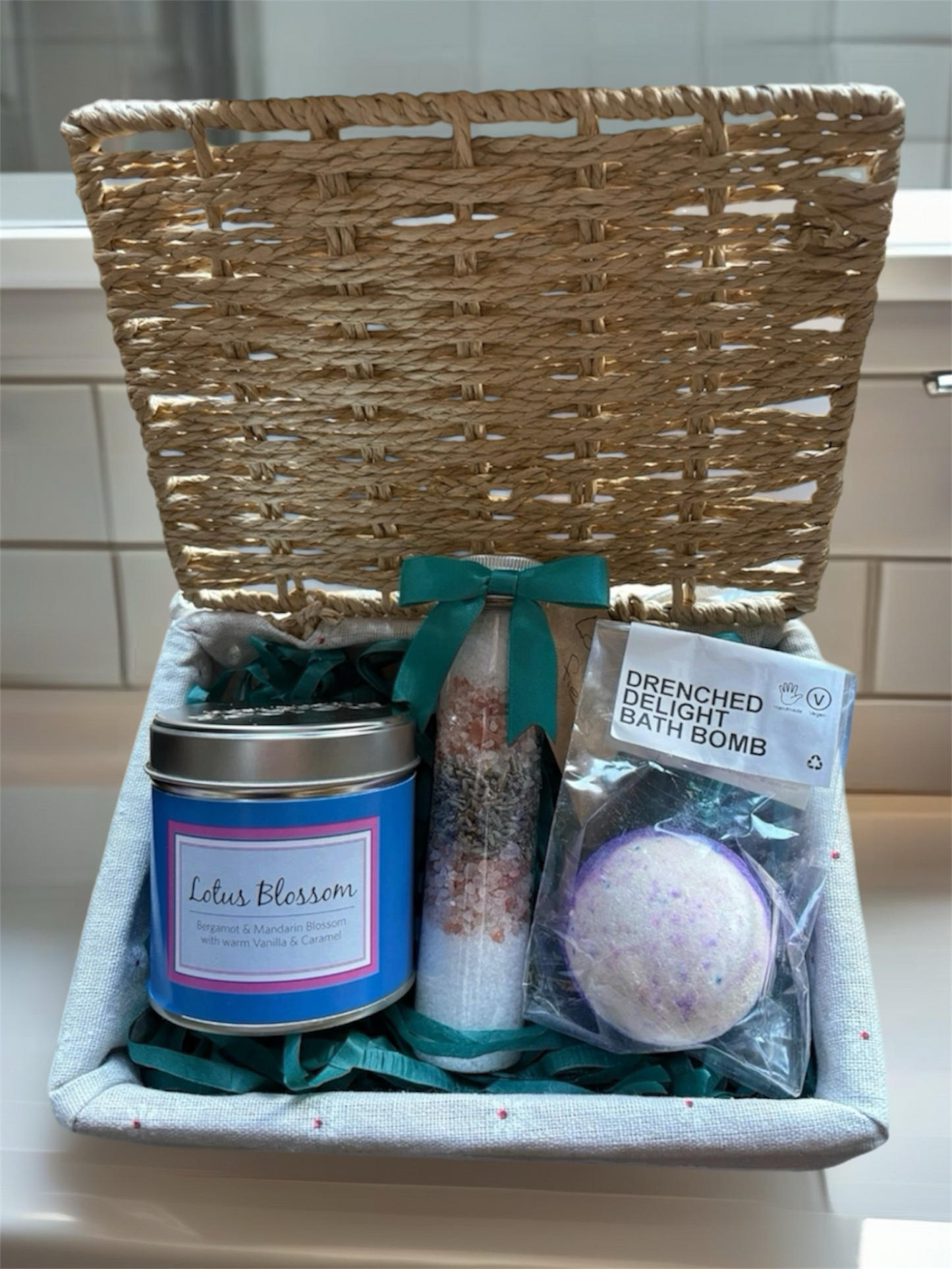 Lotus Blossom Bath Hamper