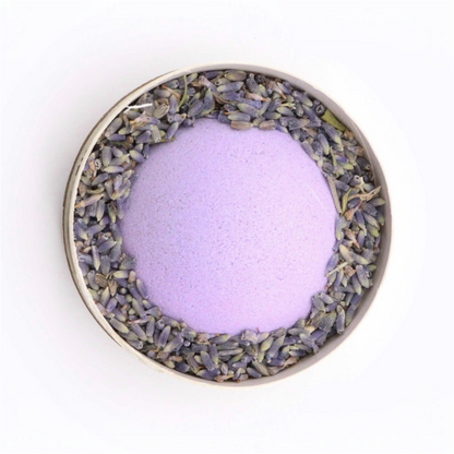 Clary Sage & Juniper Bath Bomb with Himalayan Salt & Lavender Petals