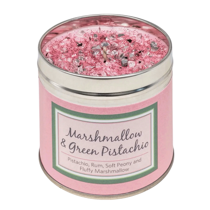 Marshmallow & Green Pistachio Candle