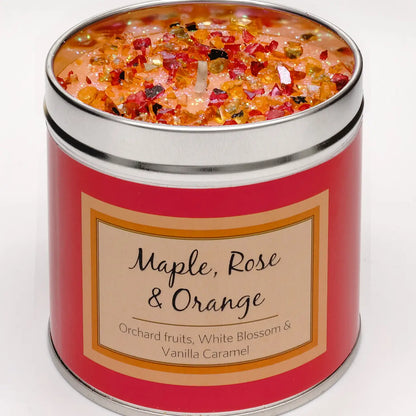 Maple, Rose & Orange Bath Hamper
