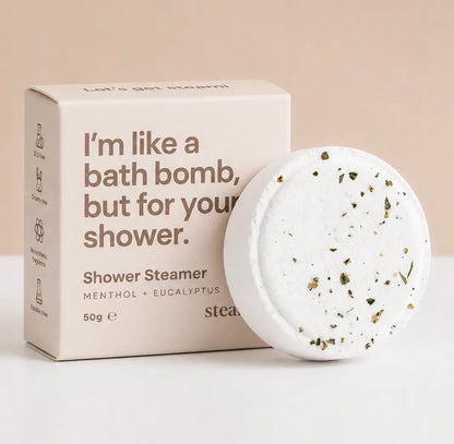 I’m Like A Bath Bomb But For Your Shower, Steamer