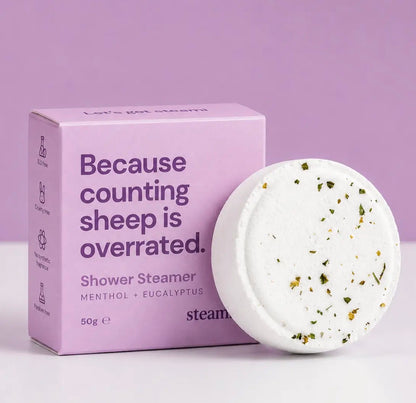 Because Counting Sheep Is Overrated, Shower Steamer/Fizzer