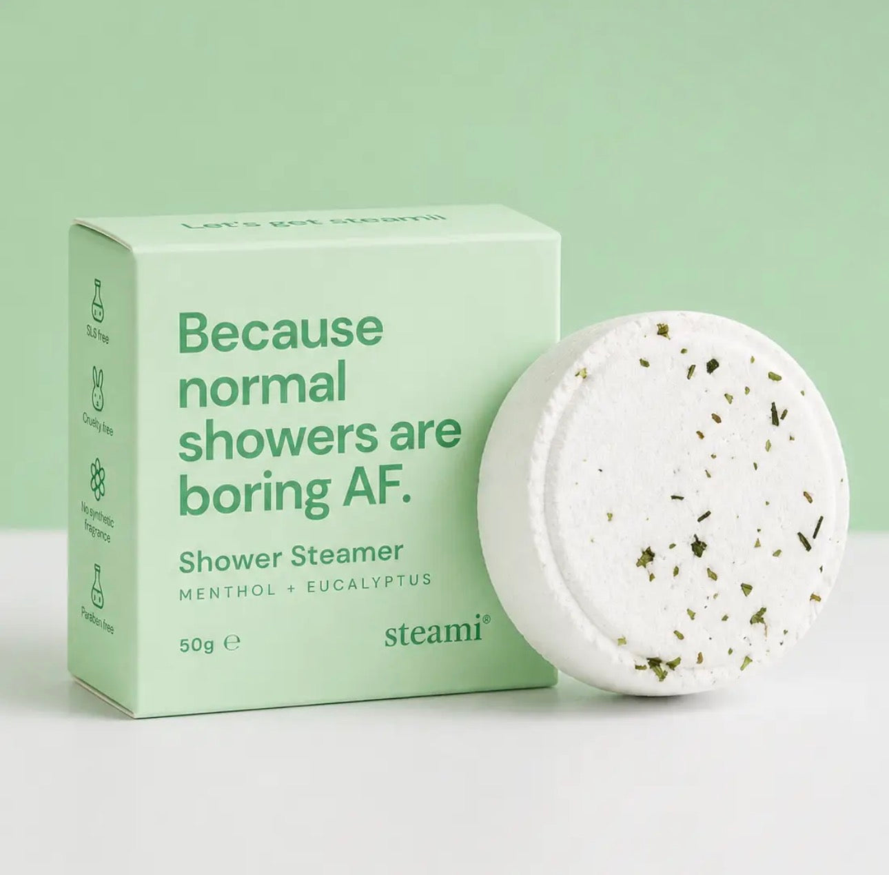 Because Normal Showers Are Boring AF, Shower Steamer