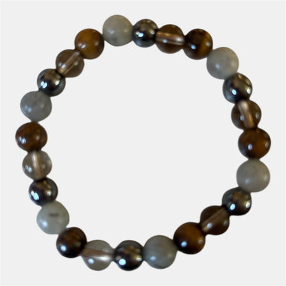 Protection Bracelet, Tiger’s Eye & Labradorite