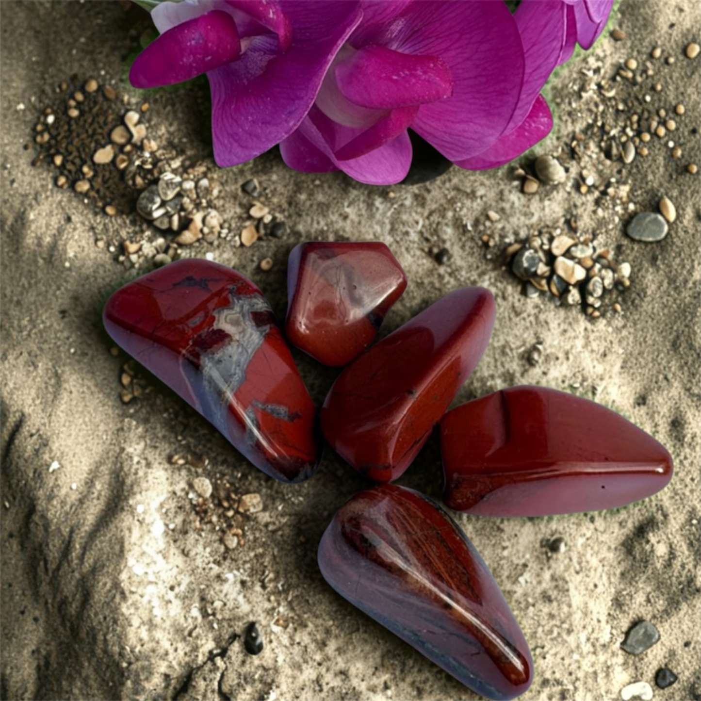 Red Jasper Tumble Stone