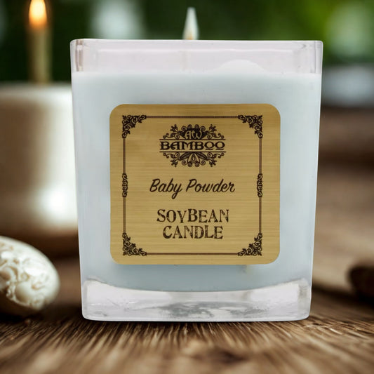 Baby Powder Scented Soy Wax Candle