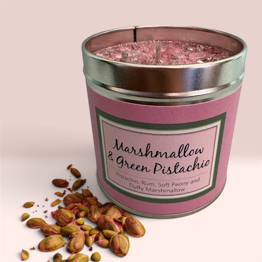 Marshmallow & Green Pistachio Candle