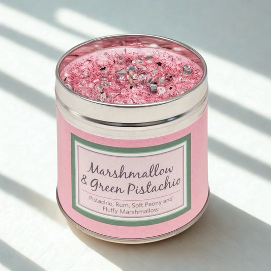 Marshmallow & Green Pistachio Candle