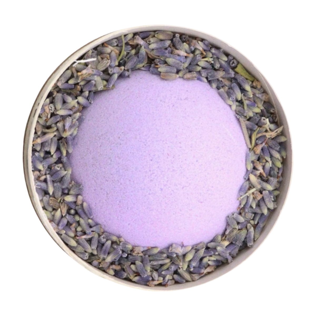 Clary Sage & Juniper Bath Bomb with Himalayan Salt & Lavender Petals