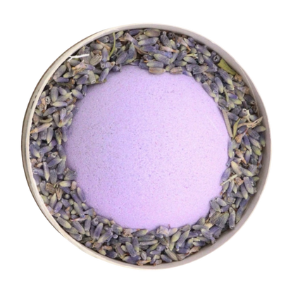 Clary Sage & Juniper Bath Bomb with Himalayan Salt & Lavender Petals